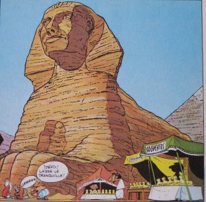 Astérix sphinx